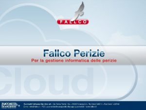 Fallco Perizie Immobiliari consente Gestire la perizia in