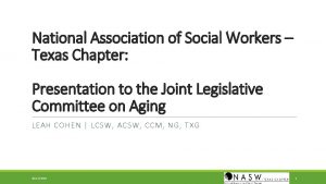National association of social workers texas
