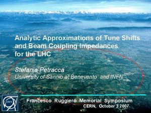 Analytic Approximations of Tune Shifts and Beam Coupling