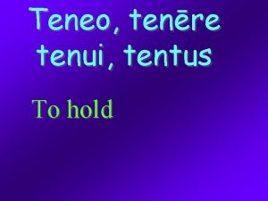 Tentus