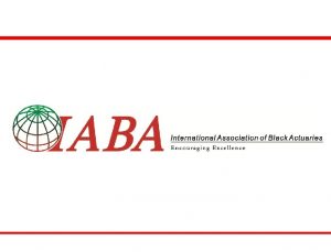 International association of black actuaries