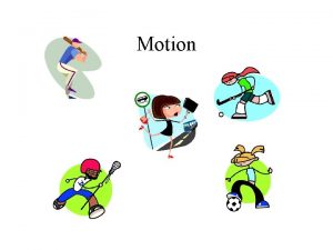 Motion Speed What is Speed Speed distance time