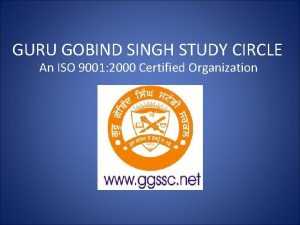 Guru gobind singh study circle books