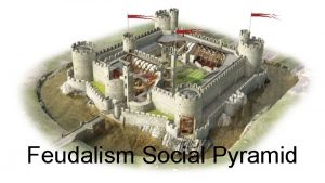 Feudalism social class pyramid