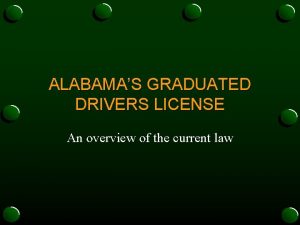 Graduated drivers license alabama