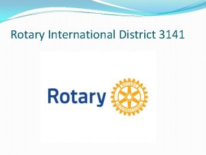 Rotary International District 3141 Analysis of Club Accounts