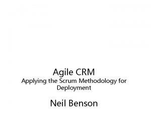 Scrum crm