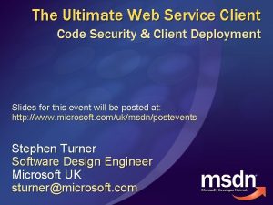 Client code application Client code application