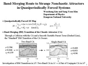 BandMerging Route to Strange Nonchaotic Attractors in Quasiperiodically