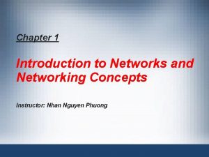 Networking basics concepts