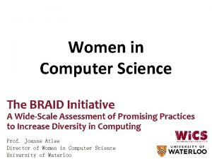 Women computer science