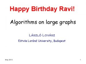 Happy birthday algorithm