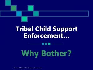 National tribal child support association
