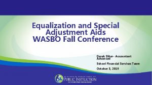 Wasbo fall conference