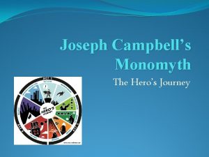 Joseph Campbells Monomyth The Heros Journey Characteristics of