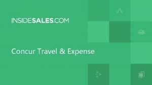 Concur Travel Expense Company Information Reach out to