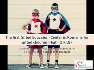 Gifted education center