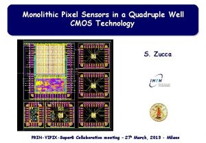 Monolithic Pixel Sensors in a Quadruple Well CMOS