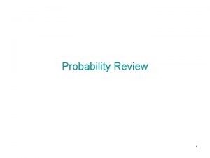 Cdf probability