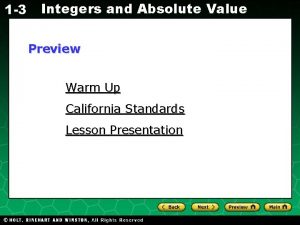 Evaluate each expression integers