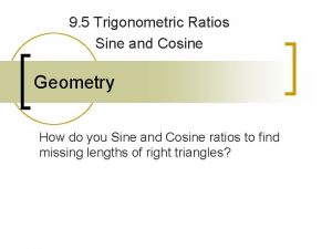 Geometry cos