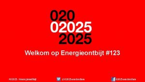 deze Welkom op Energieontbijt 123 02025 energieontbijt 02025