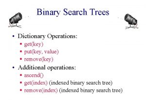 Binary dictionary