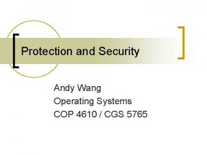 Operating system security problems