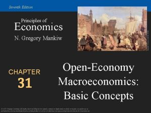 Seventh Edition Economics N Gregory Mankiw CHAPTER 31