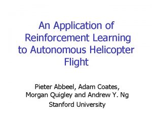 Andrew ng helicopter