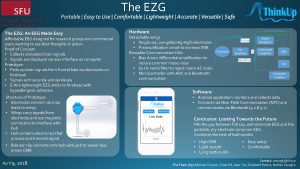 The EZG An EEG Made Easy Affordable EEG