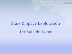 Pathfinder shooting star