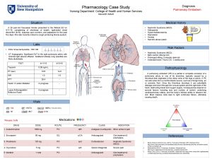 Pulmonary embolism case study