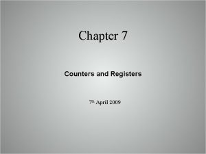 Types of counters