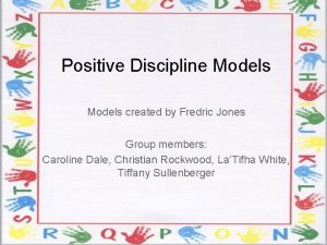 Fredric jones positive classroom discipline