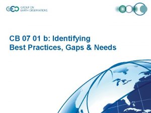 CB 07 01 b Identifying Best Practices Gaps