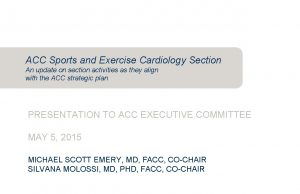 Acc sports cardiology
