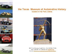 Texas museum-automotive history