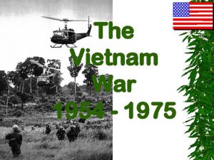 The Vietnam War 1954 1975 Map Brink of