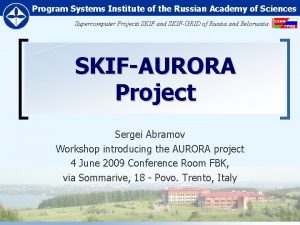Program Systems Institute of the Russian Academy of