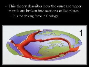 This theory describes how the crust and upper