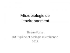 Conclusion de milieu de culture