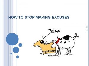 HOW TO STOP MAKING EXCUSES F 35 L