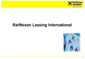 Raiffeisen leasing international