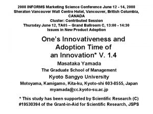 Informs marketing science conference