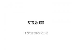 STS ISS 3 November 2017 Space Shuttle Between