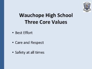 Wauchope high school sentral