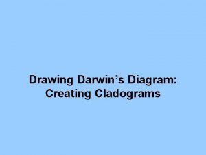 Drawing Darwins Diagram Creating Cladograms Carolus Linnaeus aka