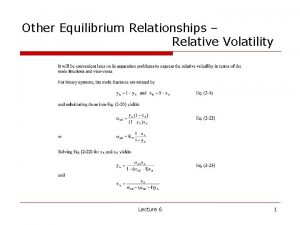 Depriester equation