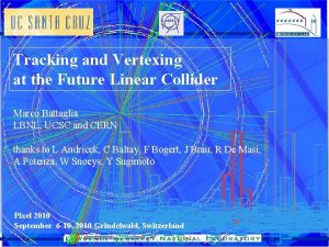 Tracking and Vertexing at the Future Linear Collider